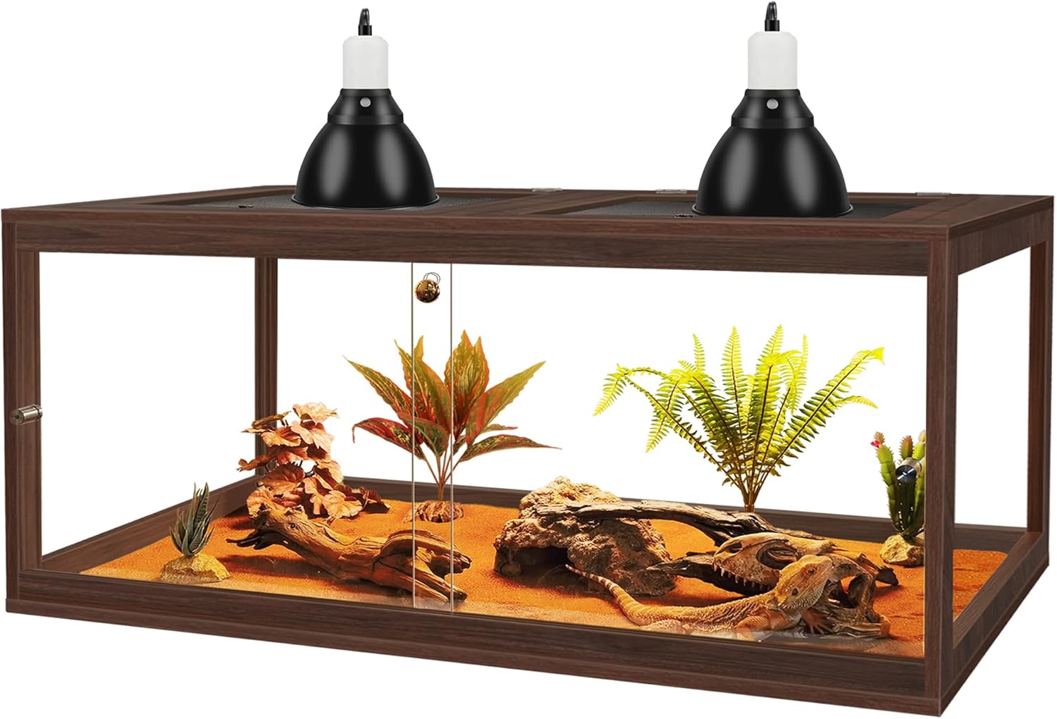 PROLEE Bearded Dragon Tank - 81 Gallon Reptile Enclosure