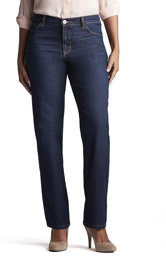 Lee Women's Relaxed Fit Straight Leg Jean for Comfort and Style