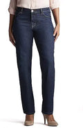 Lee Women's Petite Relaxed Fit Straight Leg Jean - Petite Fit Comfort