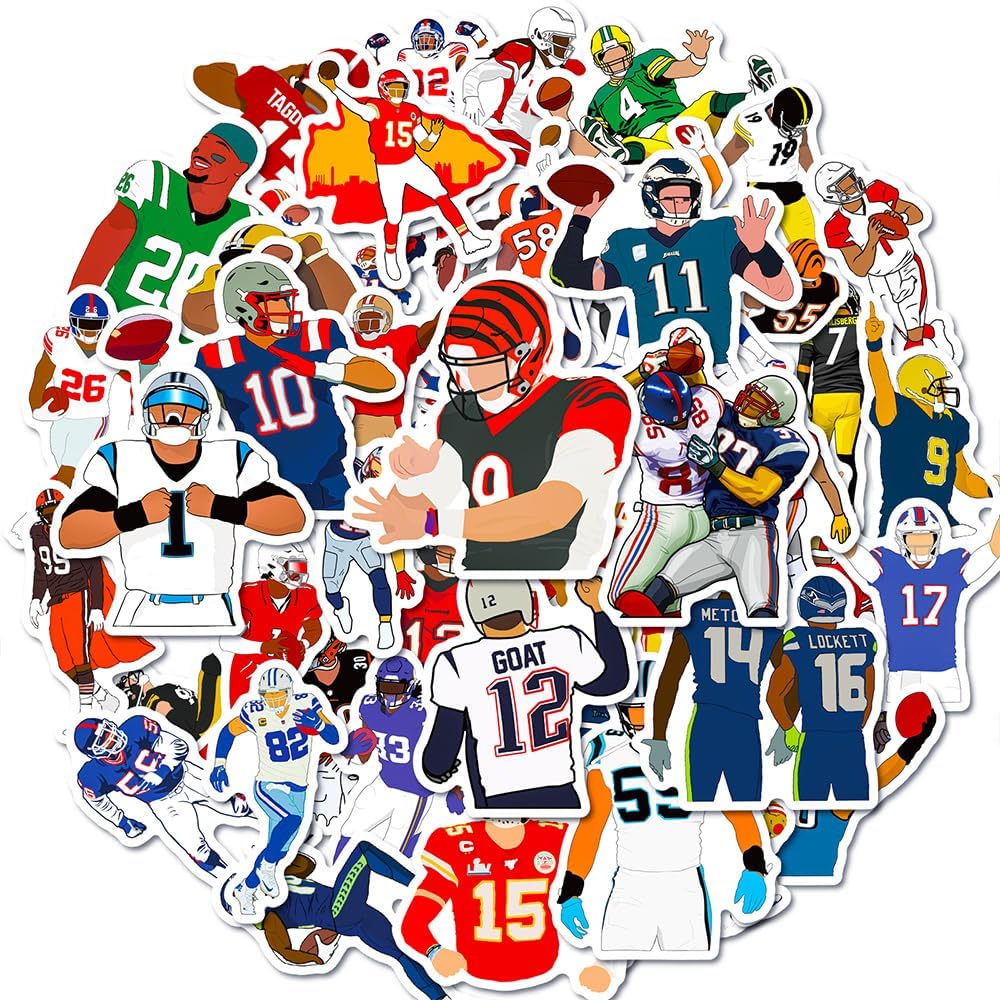 50 Rugby Decals: Ultimate Sports Stickers!