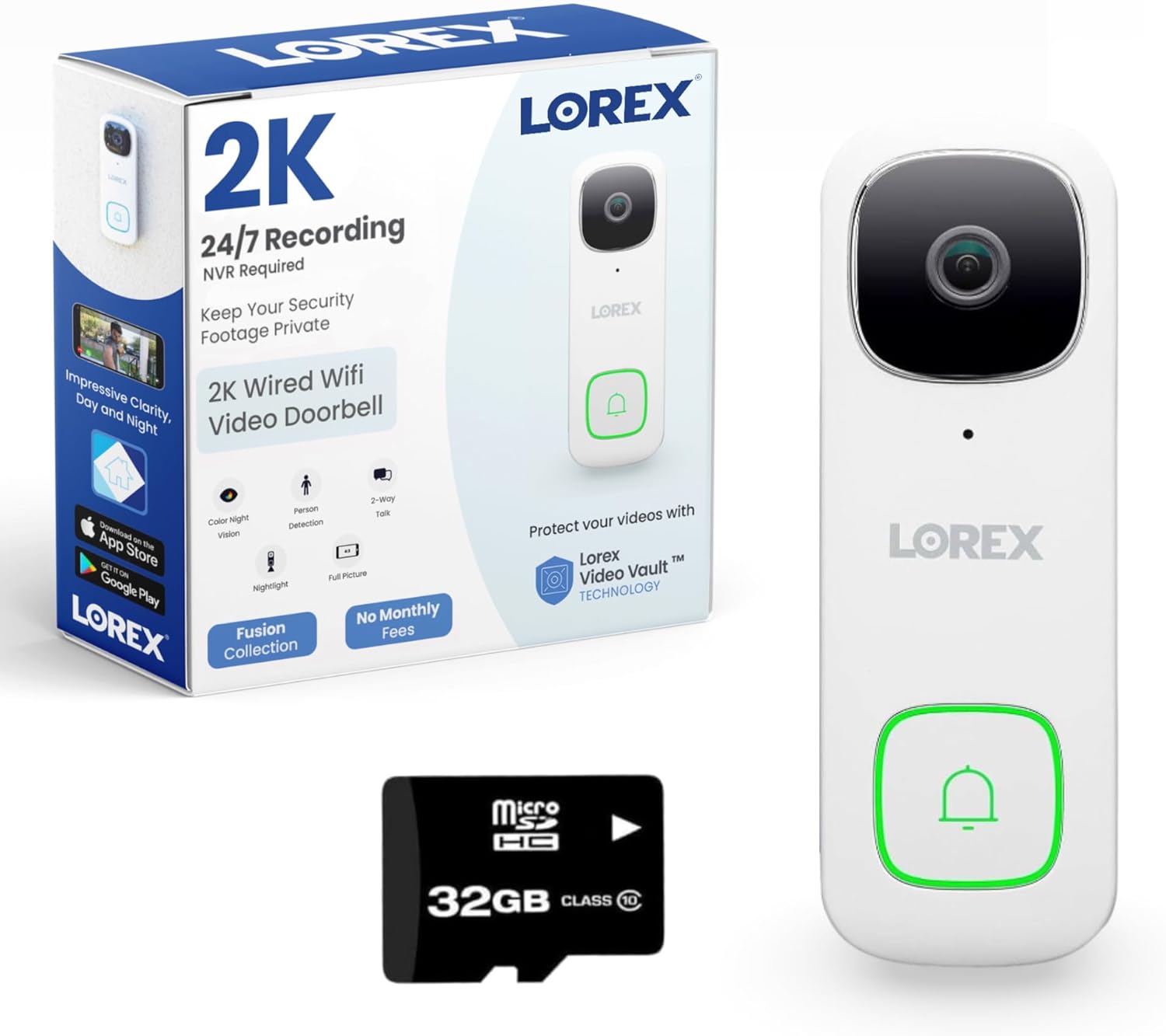 Enhanced Security: Lorex 2K Video Doorbell