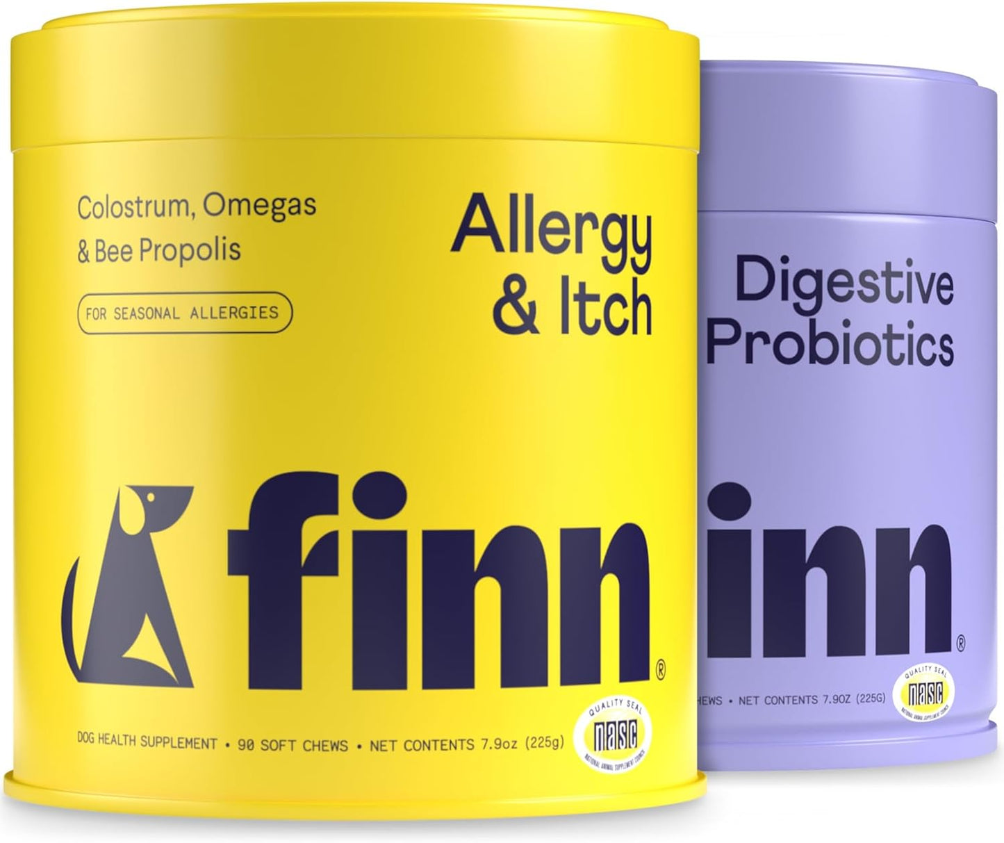Finn Comfy Pup Bundle for Allergy Relief and Digestive Health