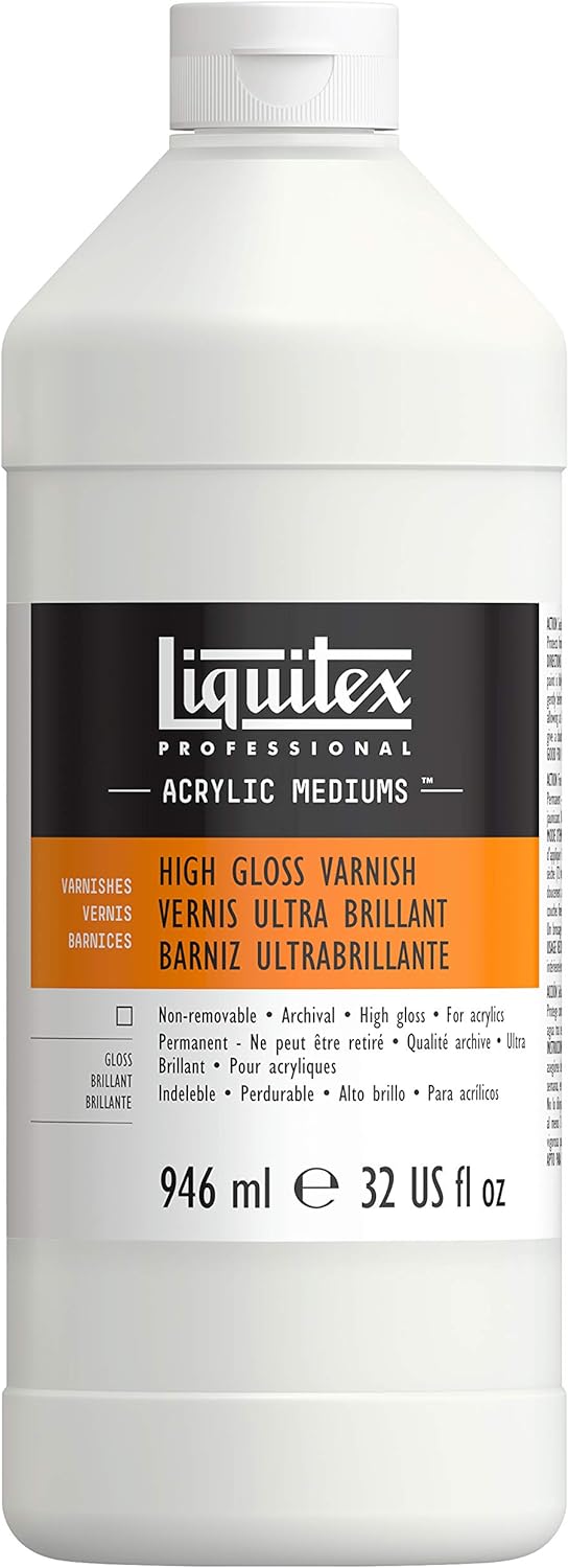 Liquitex Professional High Gloss Varnish for Lasting Protection
