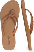 Flip Flops for Women Comfortable Thong Cushion Sandals - Lightweight