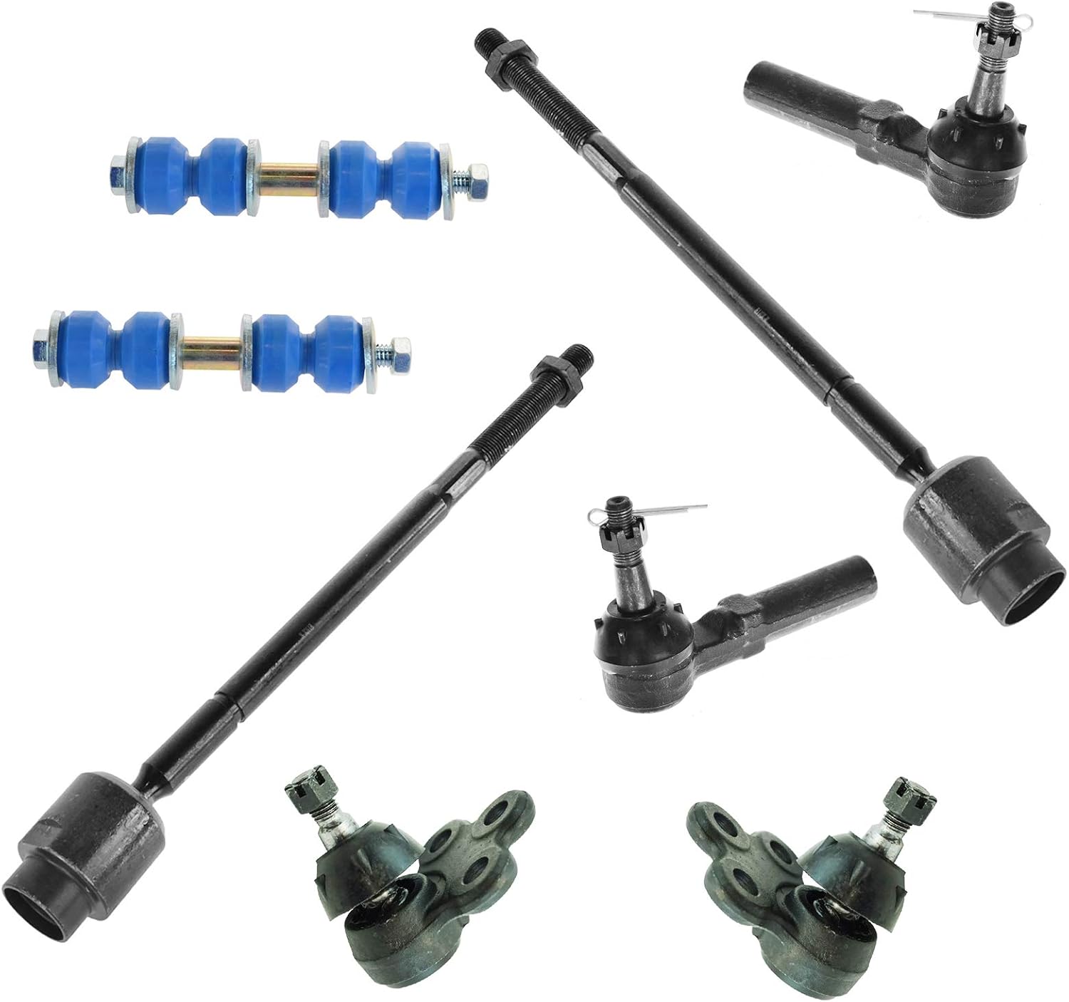 TRQ Front Steering & Suspension Kit for Buick Chevrolet Pontiac