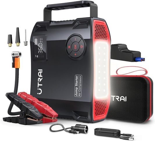 UTRAI 6000A Jump Starter: Power & Convenience