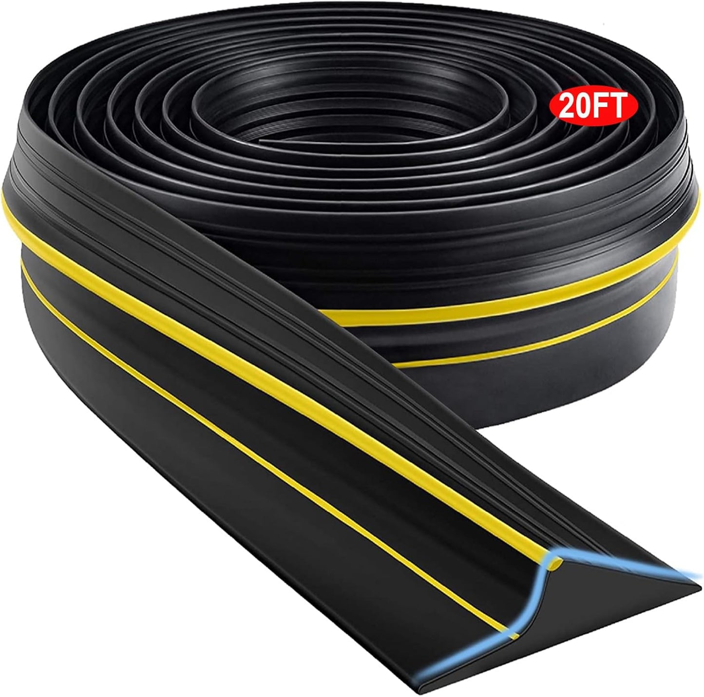 Universal Garage Door Threshold Seal Strip for Weatherproofing