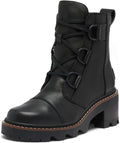 SOREL Women's Joan Now Lace Boot - Comfortable Waterproof Style