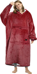Catalonia Oversized Blanket Hoodie Sweatshirt - Wearable Sherpa will