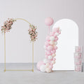 GRENTY Metal Arch Backdrop Stand Set for Weddings and Events