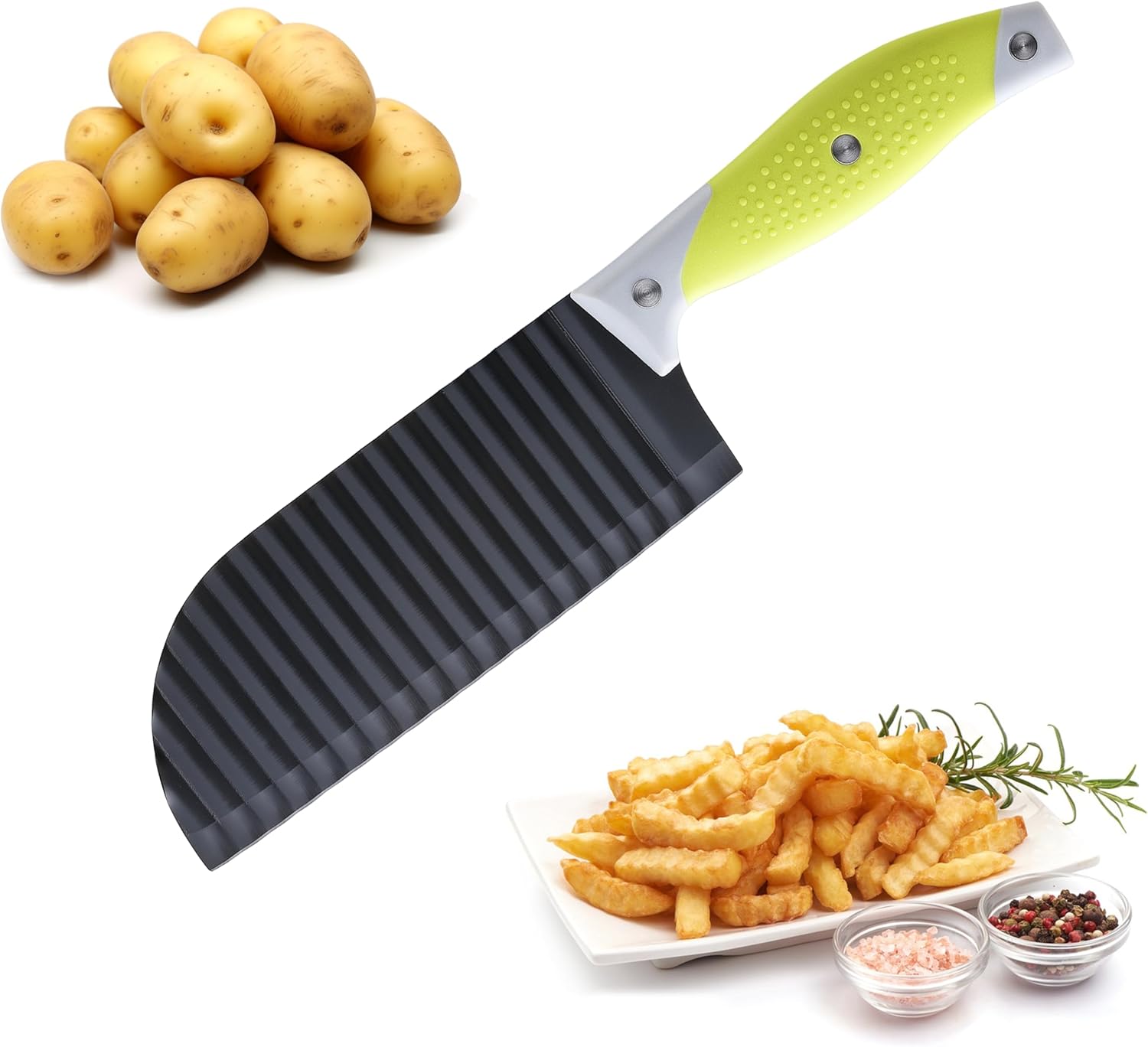 Wave Fries Cutter, Crisp Perfect Slices! – GearMustHave