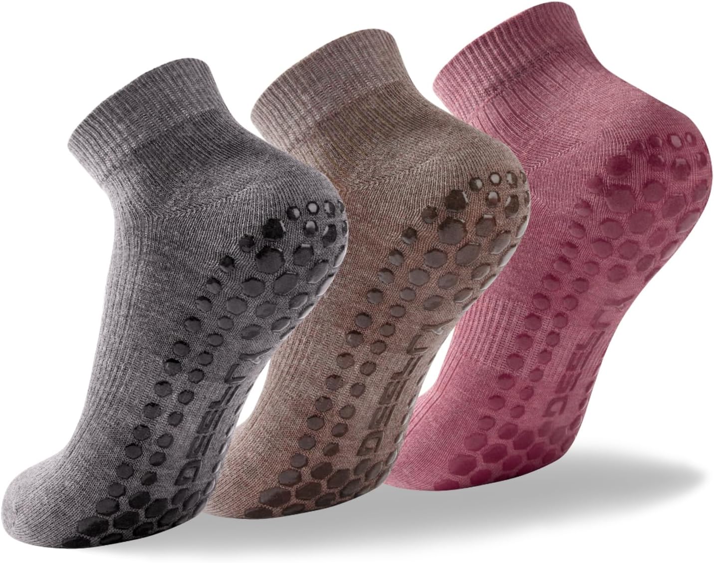 deefly Non-Slip Yoga Socks for Grip & Balance