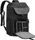 Camera Backpack Canvas Camera Bag for DSLR and Mirrorless - Large