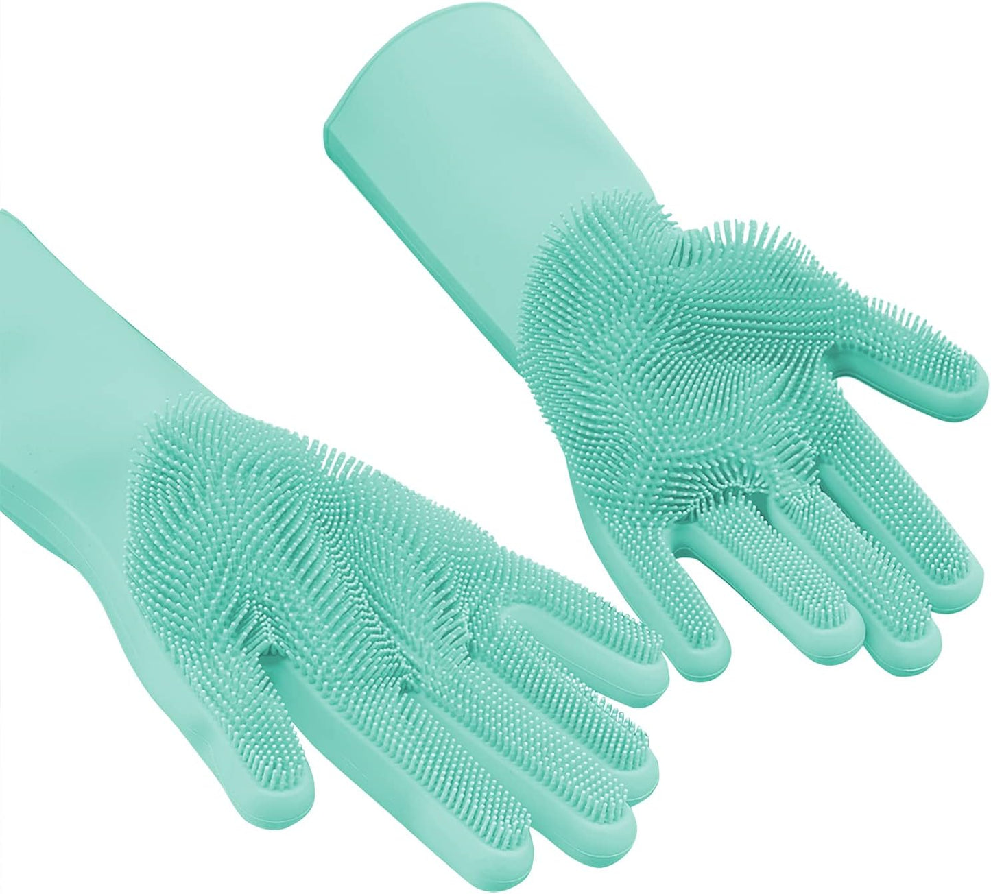 Angel Wings Silicone Scrubber Gloves - Heat-proof Magic!