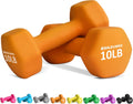 Balelinko Neoprene Hex Dumbbells - Home Strength & Yoga Set