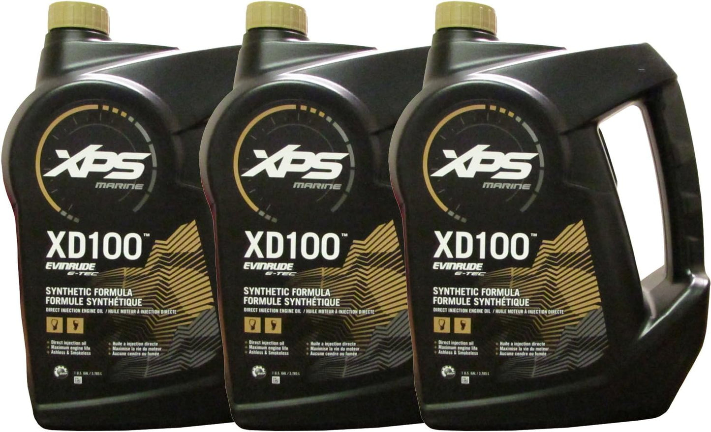 Johnson Evinrude/OMC XPS Marine XD100 Oil 3 Pack for Engines