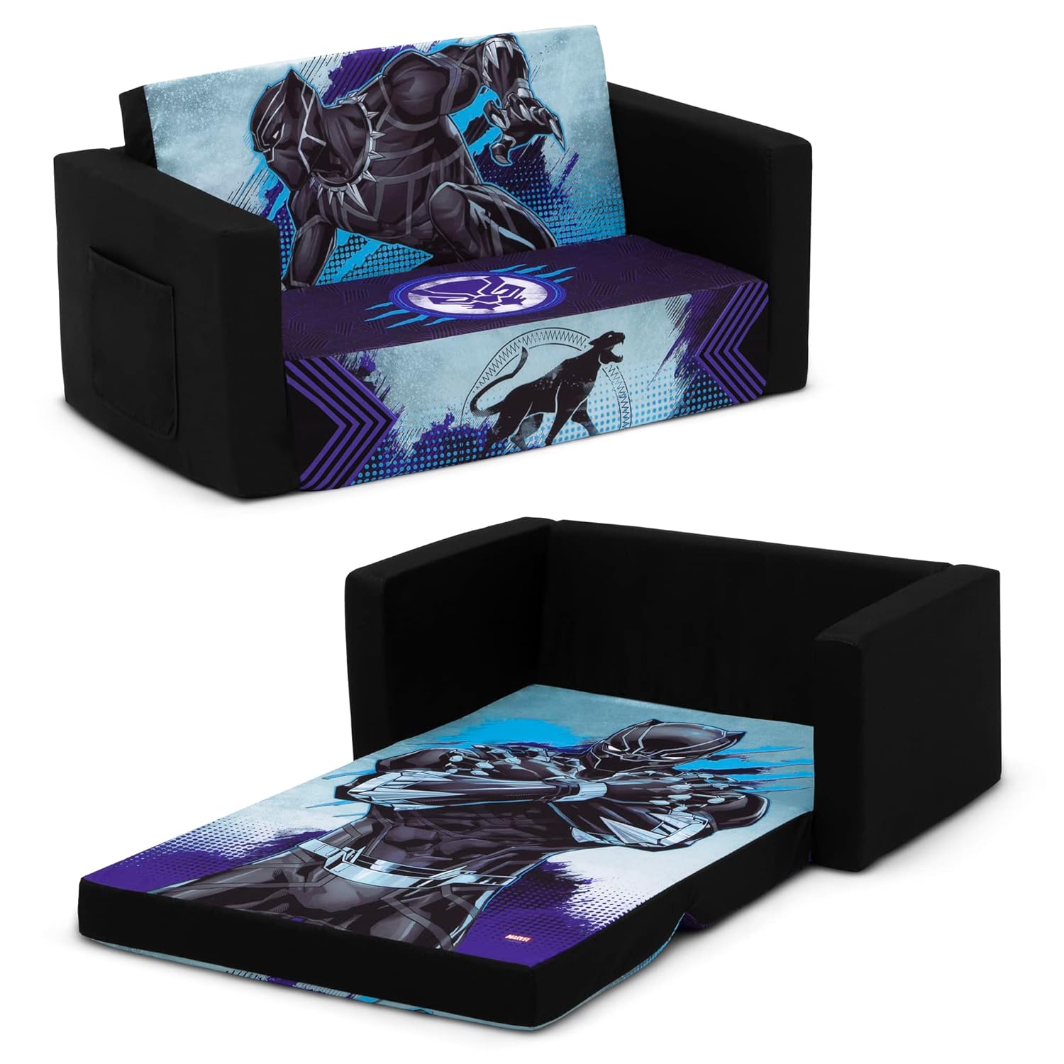 Delta Children Marvel Black Panther Cozee Flip-Out Sofa Review