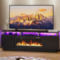 70 Fireplace TV Stand with Modern 36 Electric Fireplace