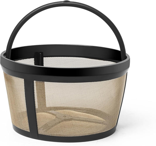 BRENSTEN Reusable Mesh Filter for MrCoffee - Gold Basket Style Replacement
