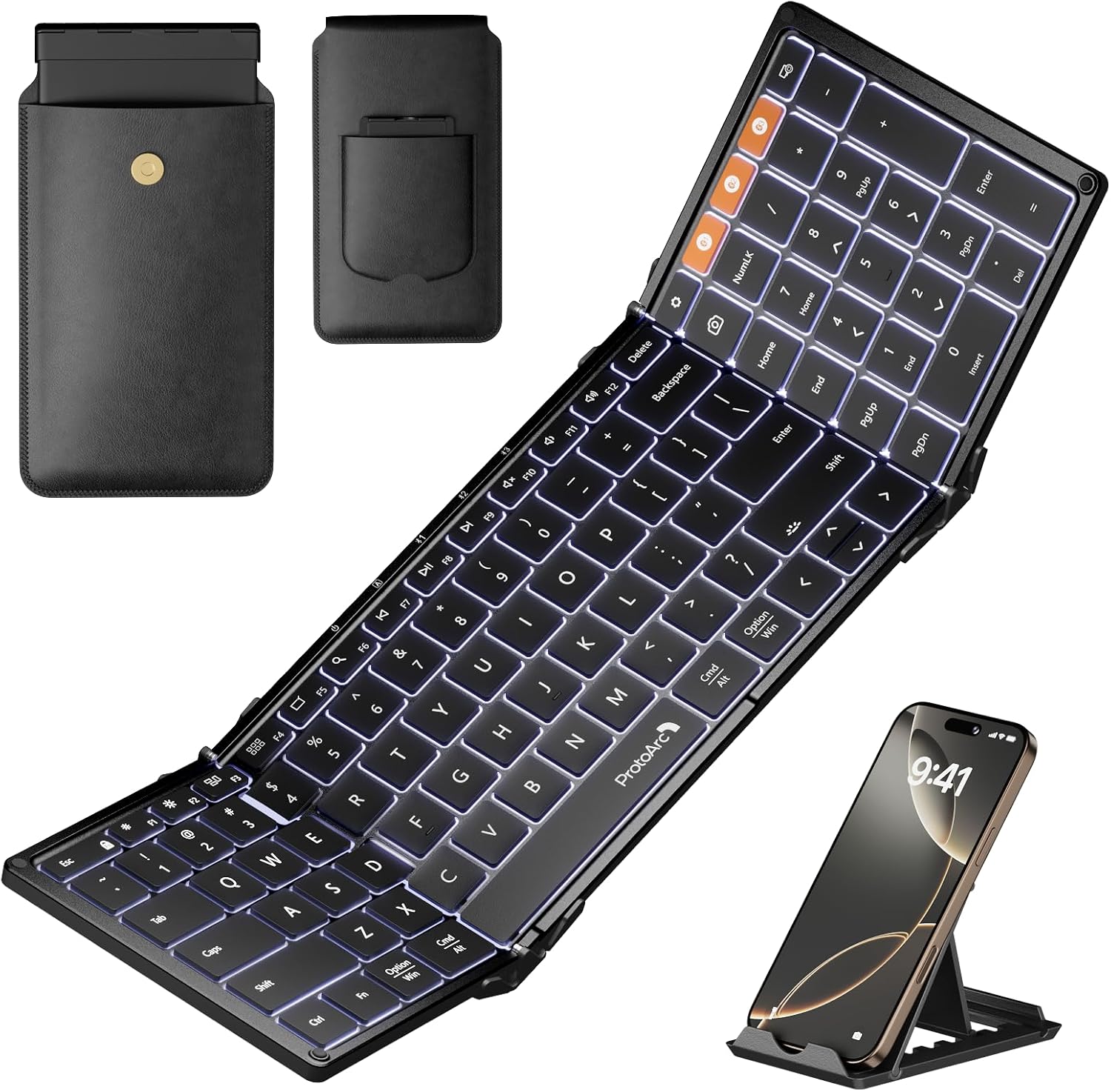 Travel in Style with ProtoArc Backlit Keyboard