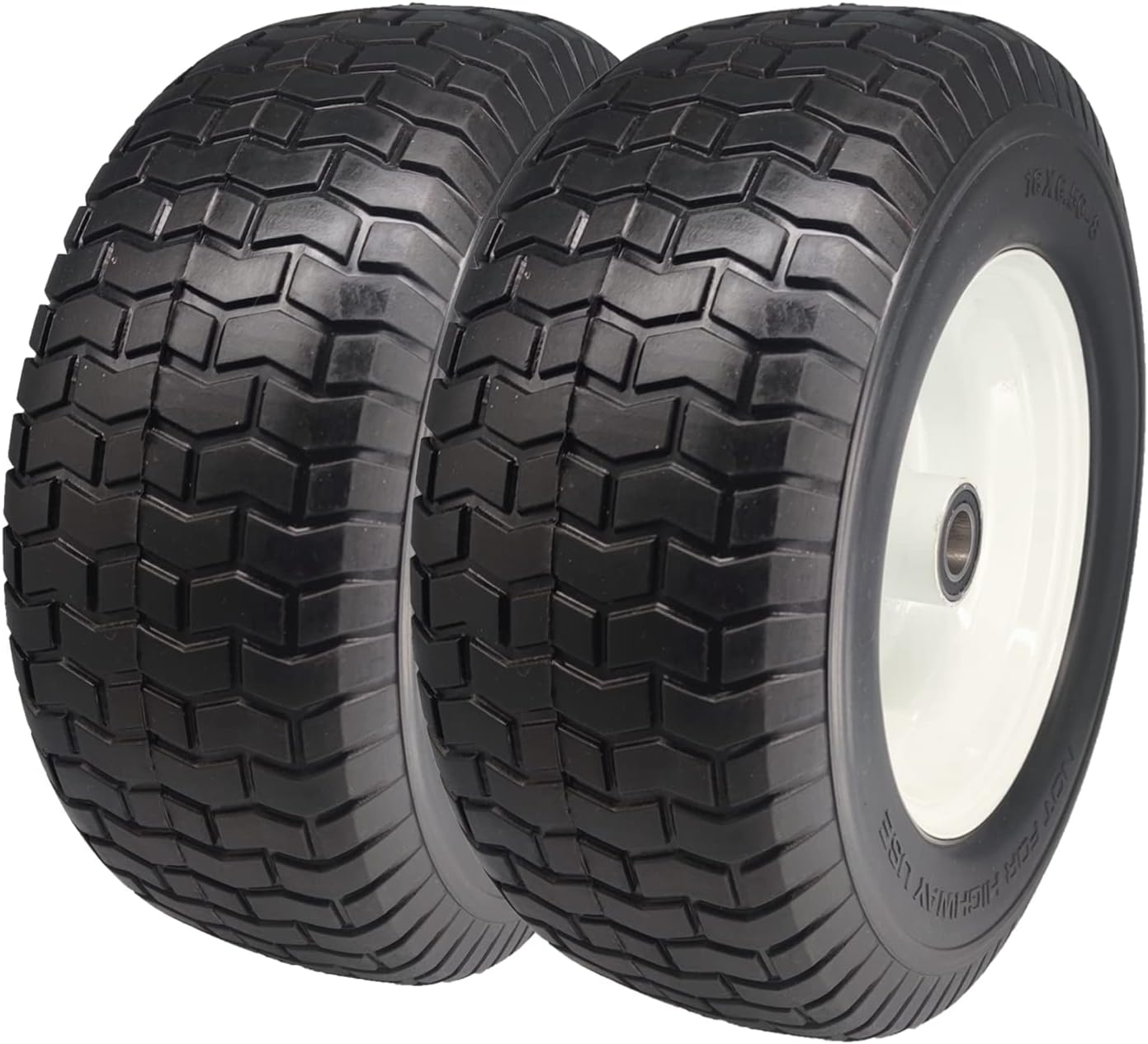 Flat Free 16x6.50-8 Lawn Mower Tire Set for All Your Needs