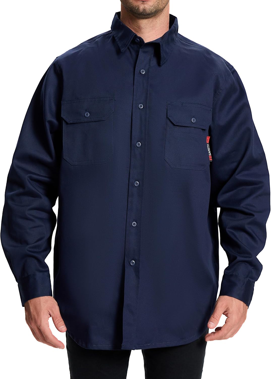 High Visibility FR Work Shirts for Men - Flame Retardant Safety Gear