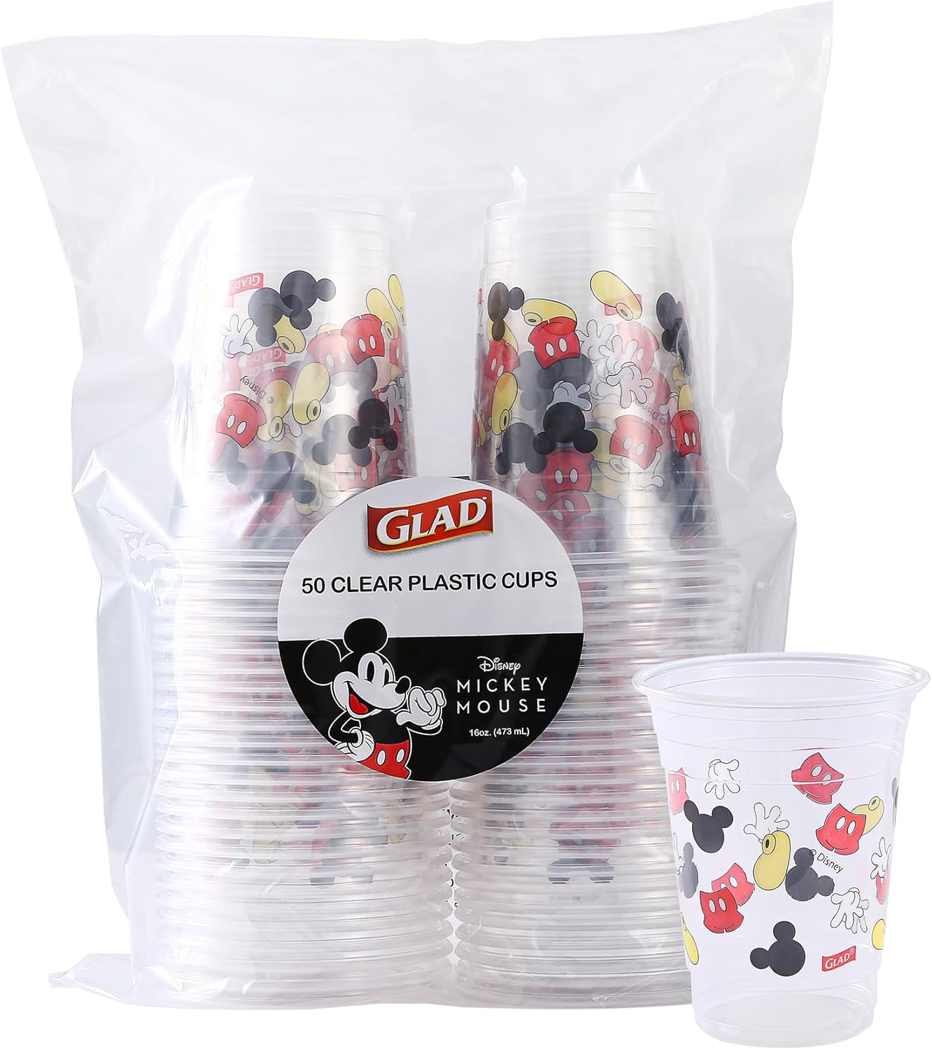 Mickey Mouse Kids Plastic Cups | Disney Snack Cups