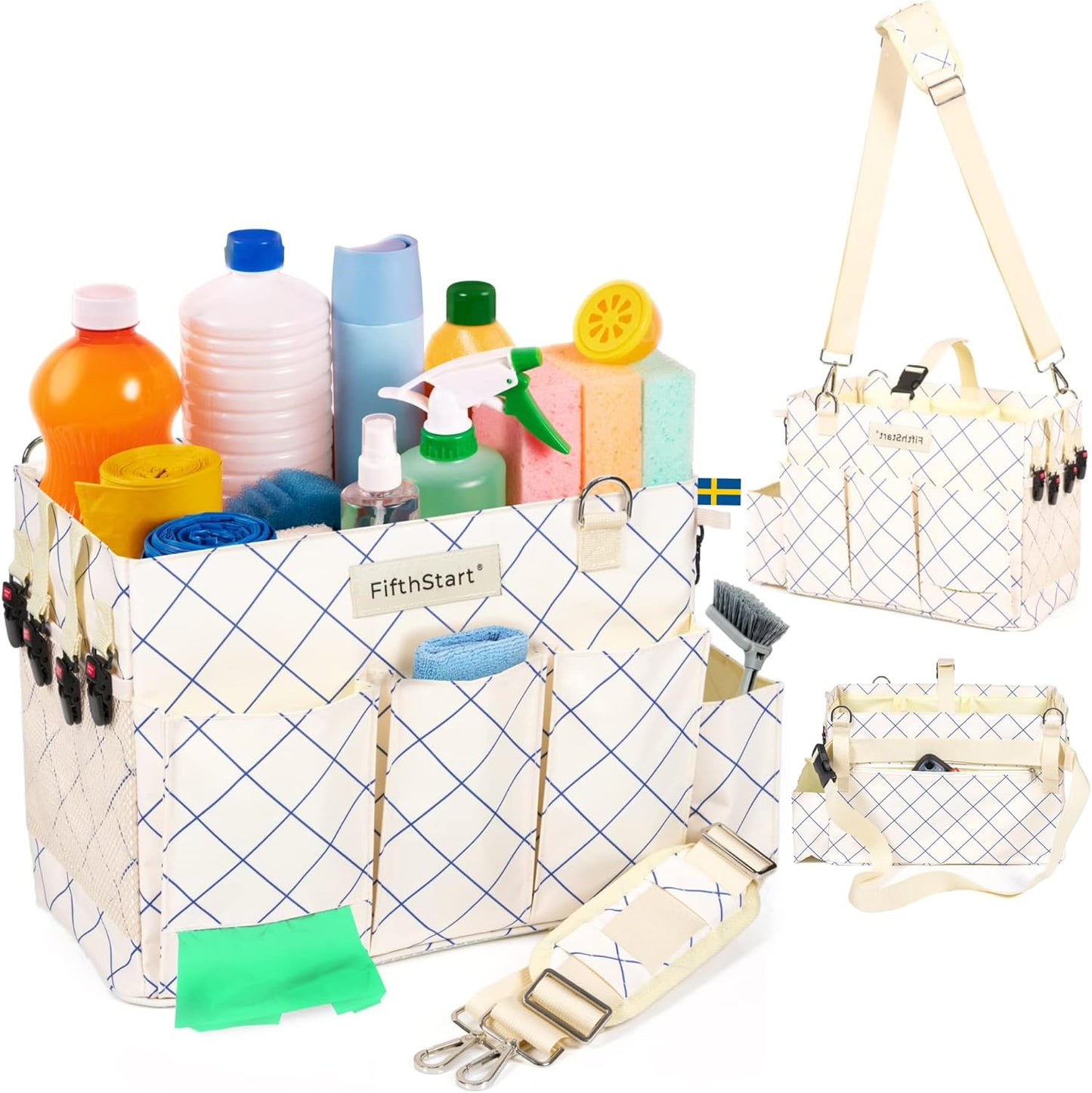 FifthStart Multiuse Large Cleaning Caddy for All Your Needs