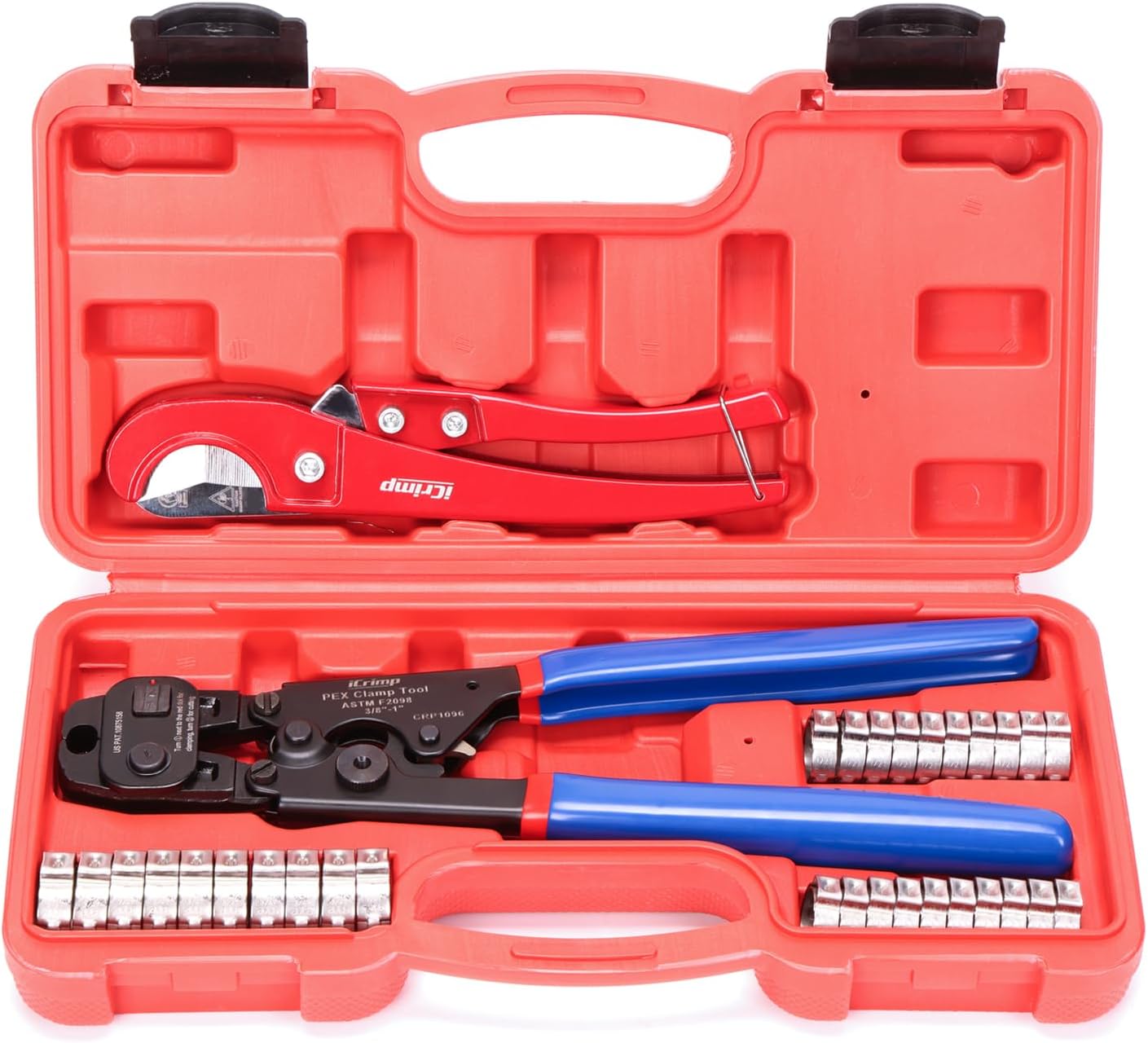 iCrimp Ratchet PEX Cinch Tool for 3/8-in to 1-in Clamps