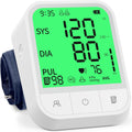 Blood Pressure Monitor Upper Arm Automatic Cuff - Large Backlit