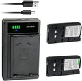 Kastar NP-55H 2-Pack Battery and LTD2 USB Charger - Reliable Power