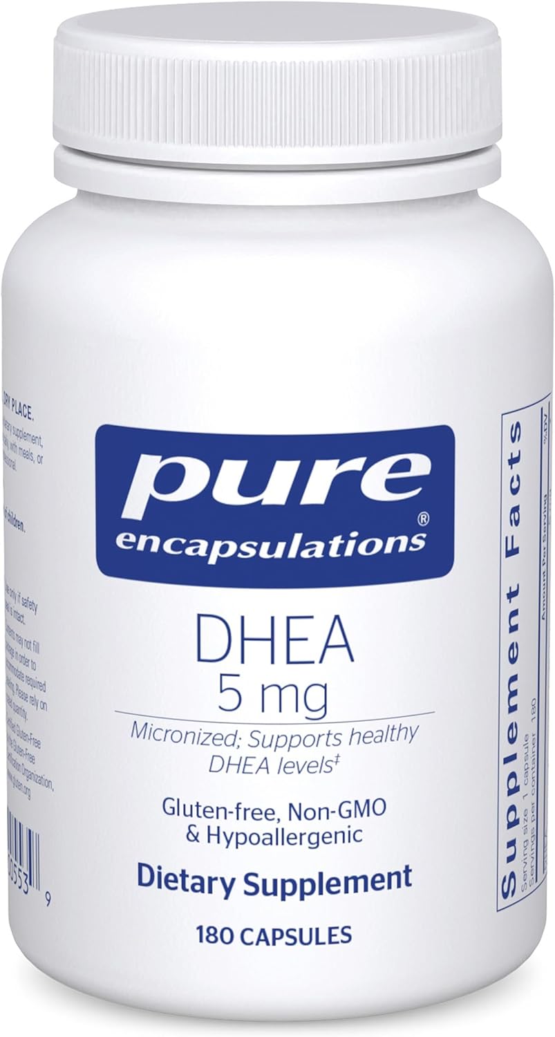 Micronized DHEA 5 mg for Immune Support & Hormonal Balance