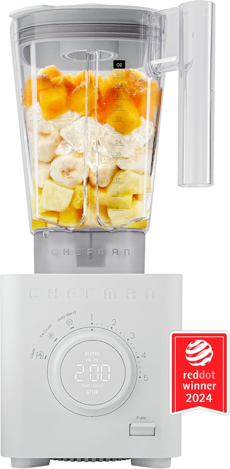 Powerful Chefman Blender Crushes Ice & Nuts
