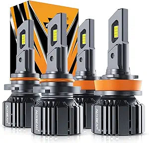 Auxbeam 2024 F15 Series 9005 H11 Combo Bulbs for Superior Lighting