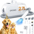 Dog Grooming Vacuum 2.7L Dog Hair Vacuum with Clippers - Quiet Home