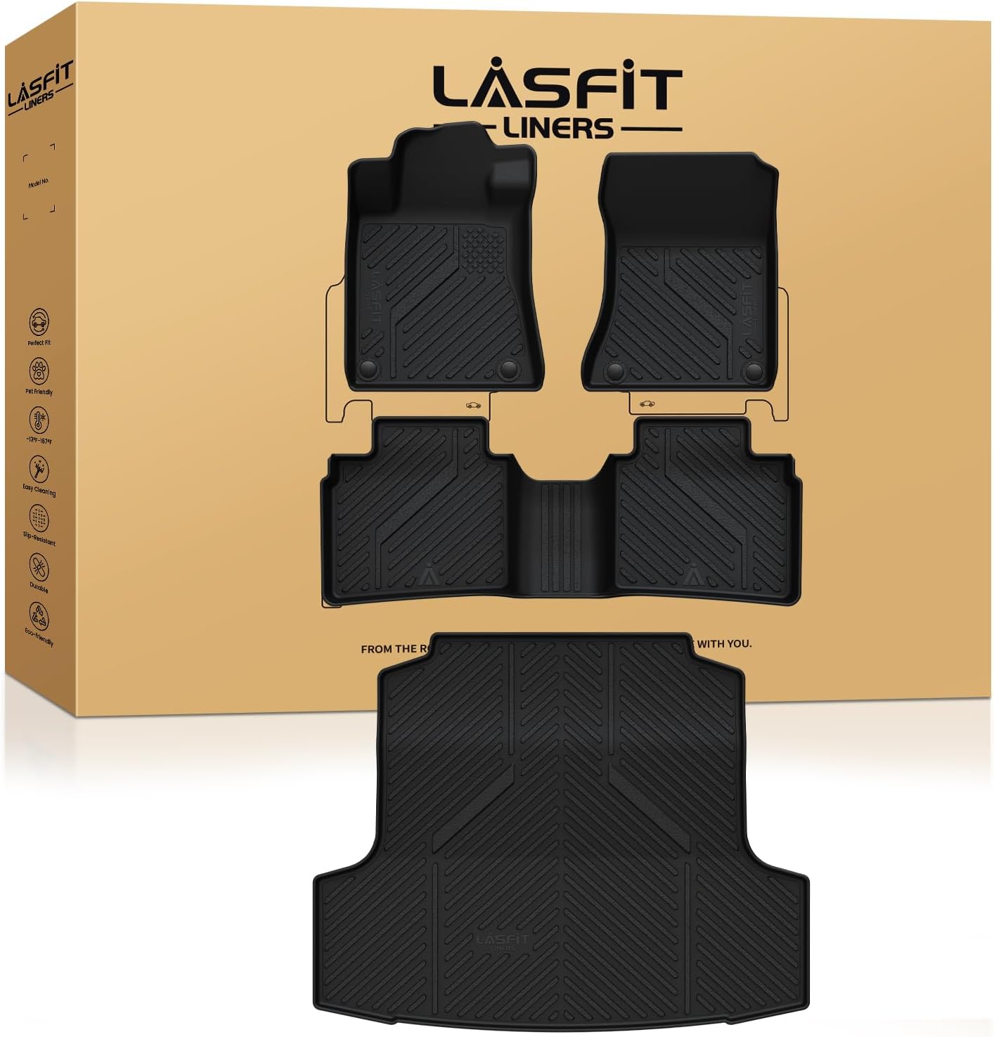 Custom Fit LASFIT Floor Mats for Nissan Altima 2019-2025