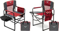 Oversized Camping Directors Chair Set of 2 for Ultimate Comfort