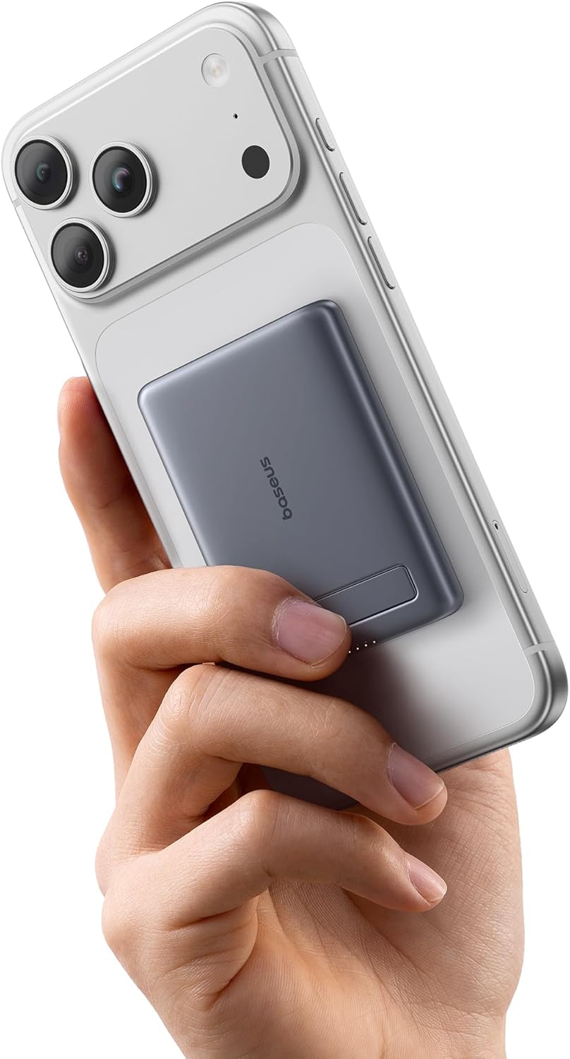 Baseus Picogo Power Bank: Smallest 5000mAh Magnetic Charger