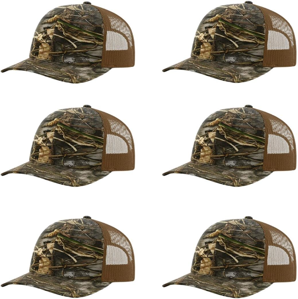 Richardson 112 Classic Six-Panel Adjustable Snapback Trucker Cap