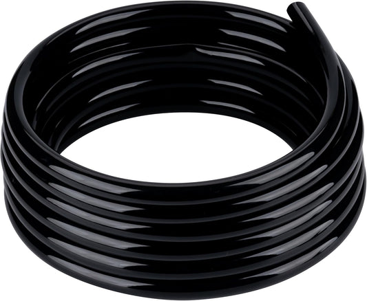 Black Vinyl Tubing 1/2 ID 5/8 OD - Flexible Plastic Hose