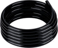 Black Vinyl Tubing 3/4 ID 1 OD 25 ft - Flexible PVC for Water Lines