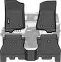 VIWIK Floor Mats for Jeep Wrangler JL 2018-2025 - All-Weather