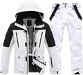 Men's Ski Suit Waterproof Two Piece Snowboard Jacket and Pants Set you