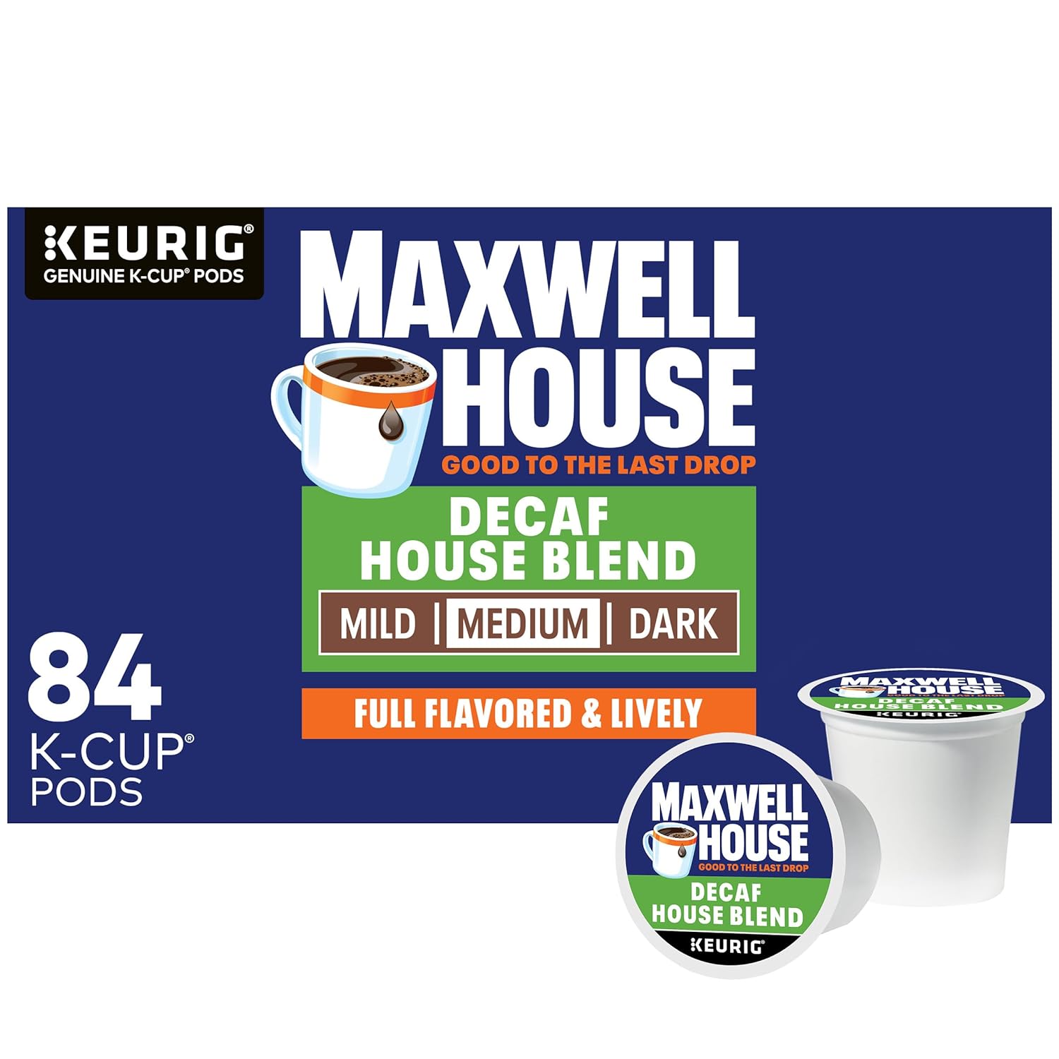 84ct Maxwell House Decaf K-Cup Pods