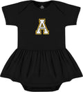 Baby Girls Picot Bodysuit Dress Team Logo - Multiple Colors