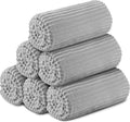 Flannel Throw Blanket Bulk 6-Pack 50 x 60 in - Soft Lightweight Set