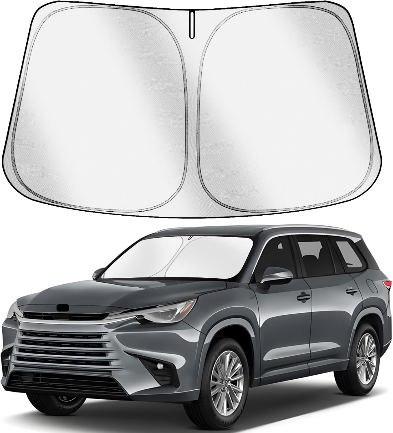 Car Windshield Sun Shade for 2024 2025 2026 Le-xus TX350 TX500h TX550h