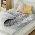 King Size 2 in Memory Foam Mattress Topper - 5-Zone Pressure Relief