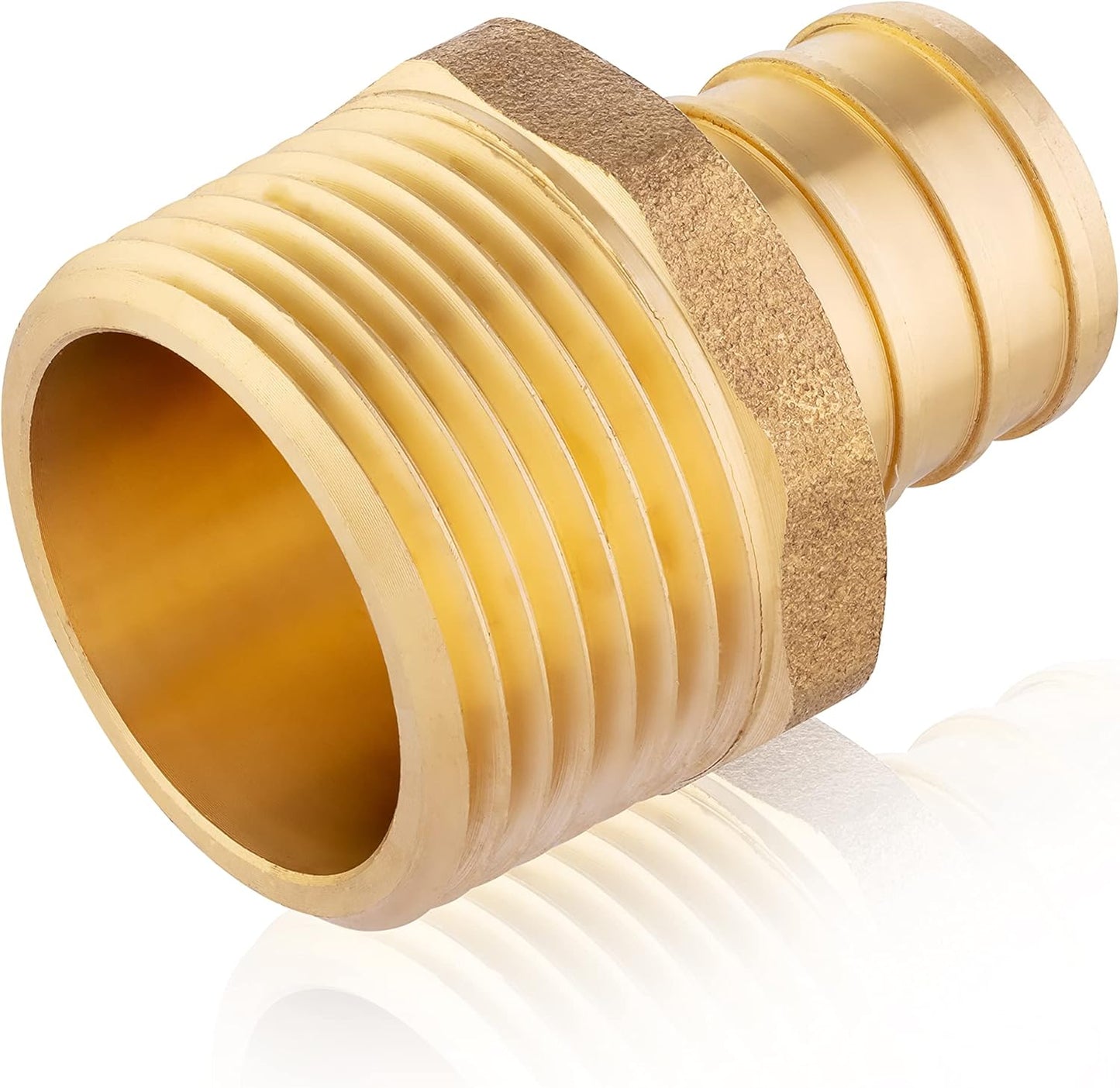 50-Pack 3/4 Inch Pex Crimp Fittings for Reliable Plumbing