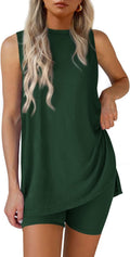 Stylish Women's 2 Piece Summer Lounge Set with Relaxed Fit